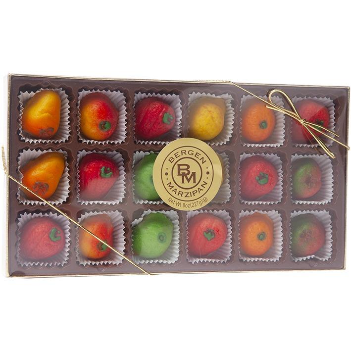 Marzipan by Marlow Candy 18 pc. Assorted Fruit candy